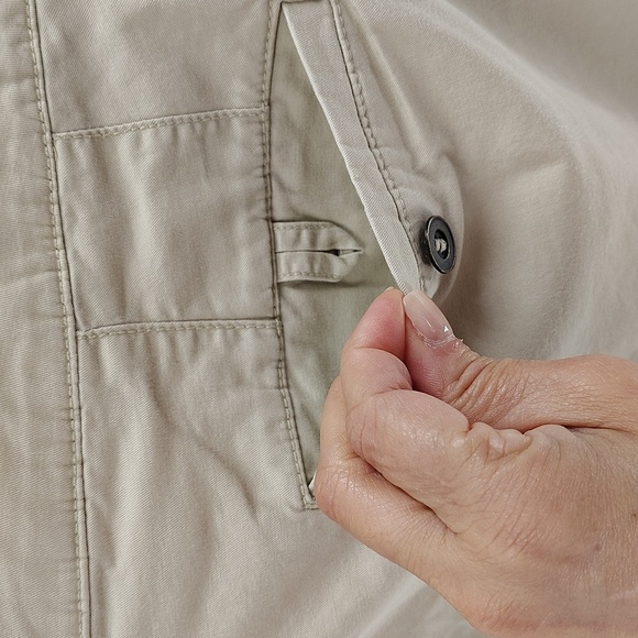 Lane Bryant Khaki Trouser Pants Size 20 Stretch Neutral Color - Picture 6 of 9